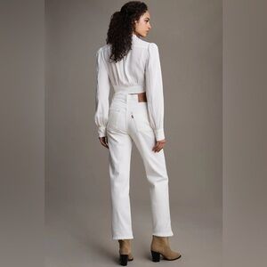 Levi’s Ribcage Straight - Cloud Over